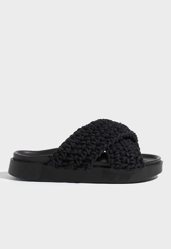 Inuikii - Svart - Slipper Woven