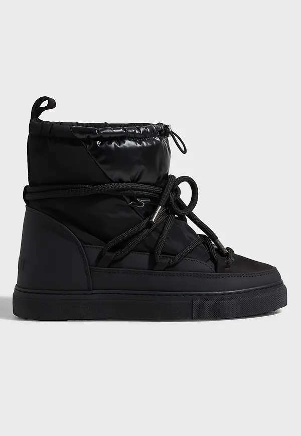Inuikii - Svart - Sneaker Low Puffer