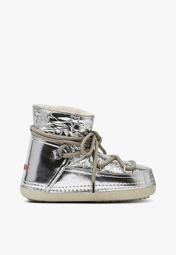 INUIKII - Boots Bomber Star - Silver