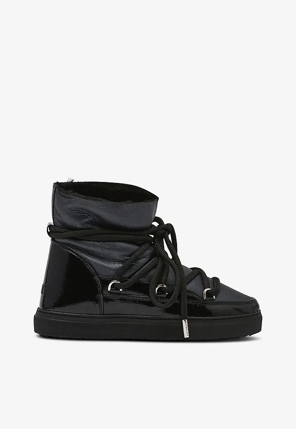 INUIKII - Boots Gloss - Svart