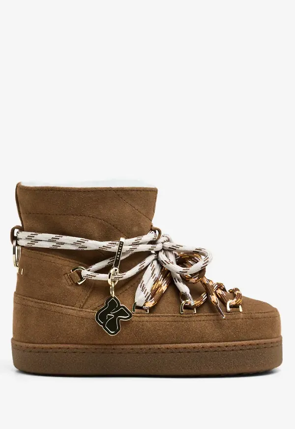 Inuikii - Brun - Quilted Suede