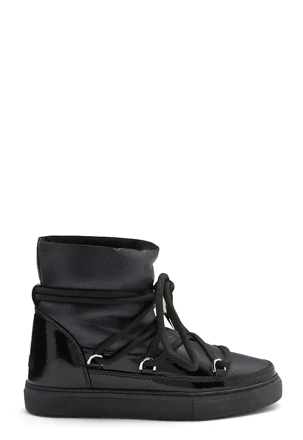 INUIKII Gloss Sneaker 1047 Night Black 40