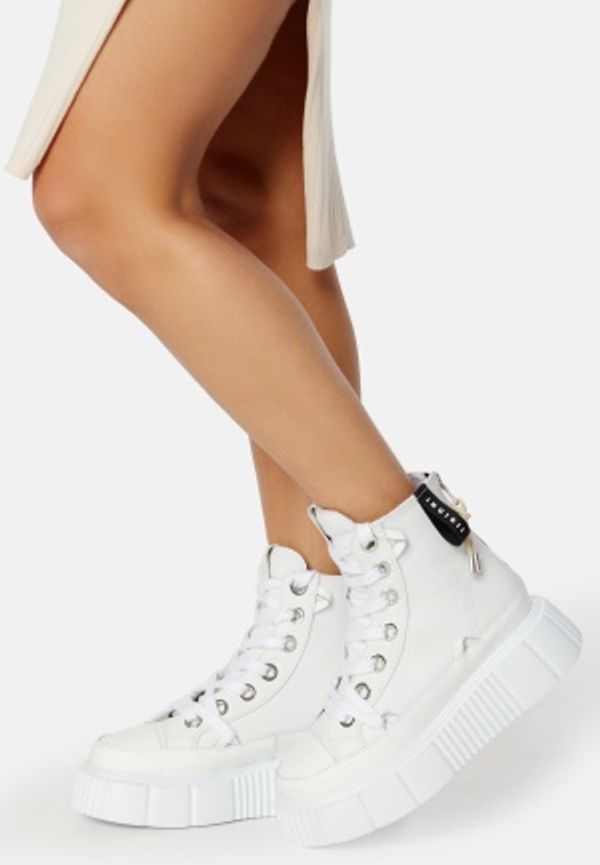 INUIKII Matilda Leather High Sneaker 101 White 41