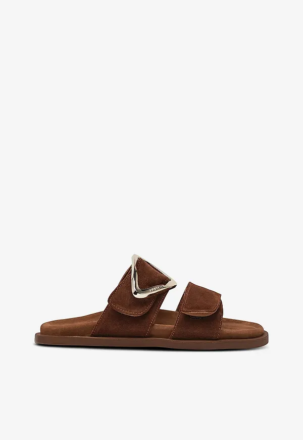 INUIKII - Sandaler Dreamer Buckle - Brun