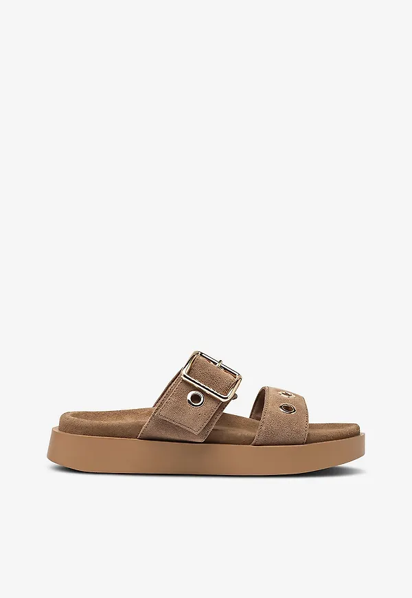 INUIKII - Sandaler Tilda Buckle - Beige