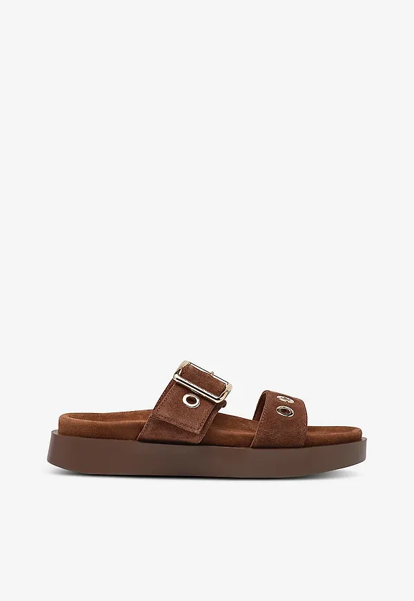 INUIKII - Sandaler Tilda Buckle - Brun