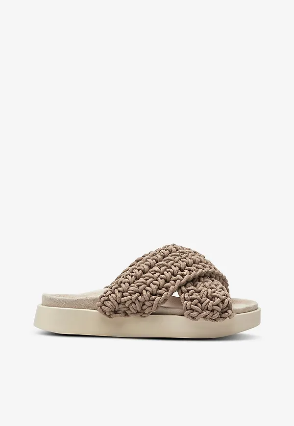 INUIKII - Sandaler Woven - Beige