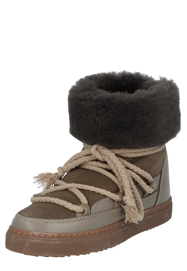 INUIKII Snöboots grå / greige / mörkgrå