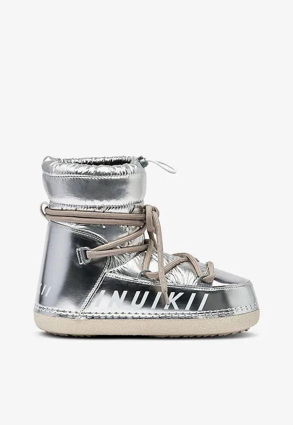 INUIKII - Vinterboots Mountain Metallic - Silver