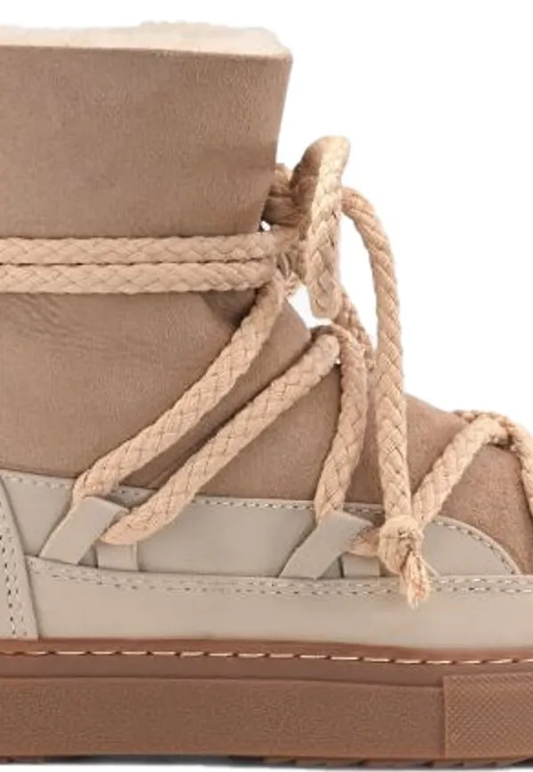 Inuikii Women's Classic Sneaker Beige