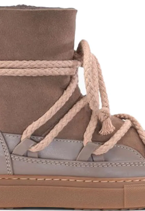 Inuikii Women's Classic Sneaker Taupe