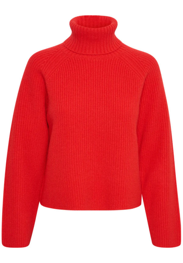 InWear - Polotröjor - Röd - Dam - Storlek: M