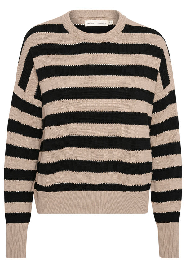 InWear - Stickade tröjor & koftor - Brun - Dam - Storlek: L,M