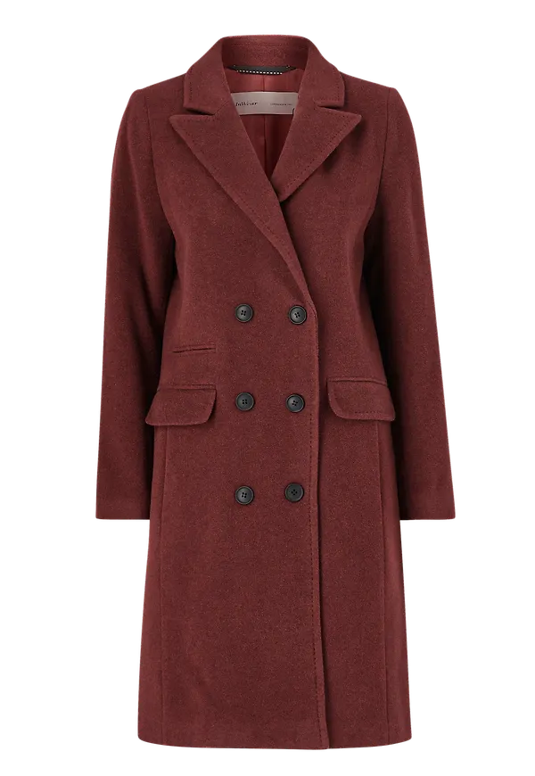 InWear - Ullkappa Zelie Classic Coat - Brun