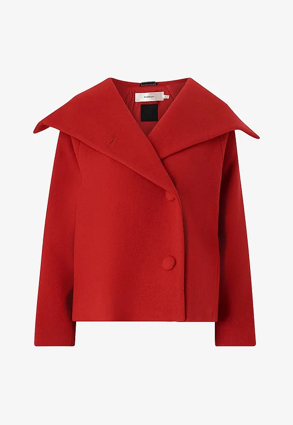 InWear - Jacka PerryIW Short Coat - Röd