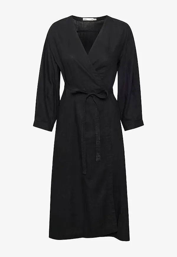 InWear - Omlottklänning AmosIW Dress - Svart