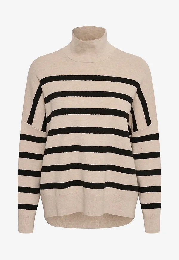 InWear - Polotröja TenleyIW Turtleneck Pullover - Natur