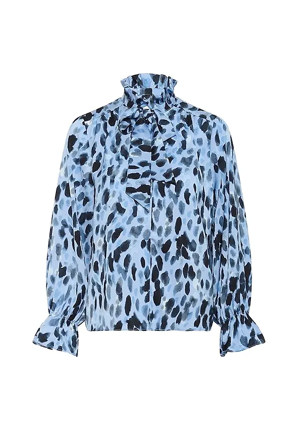 InWear - Blus GracieIW Printed - Blå