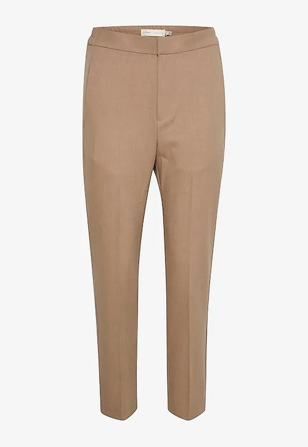 InWear - Byxor NakitaIW Flat Pant - Beige
