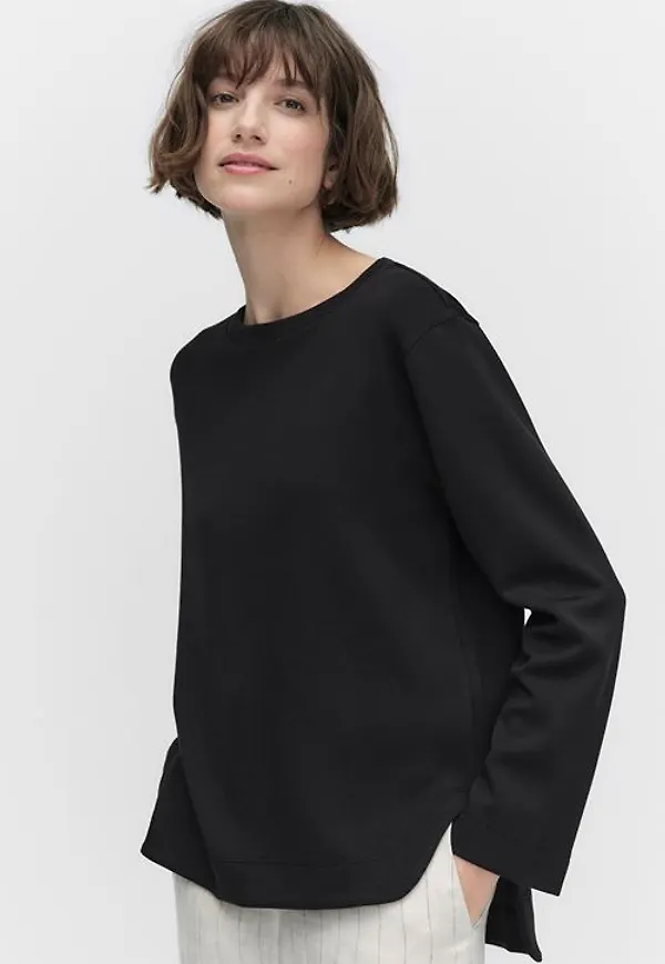 MQ Marqet Inwear Gincentiw Crewneck Sweatshirts & Hoodies Black Dam S