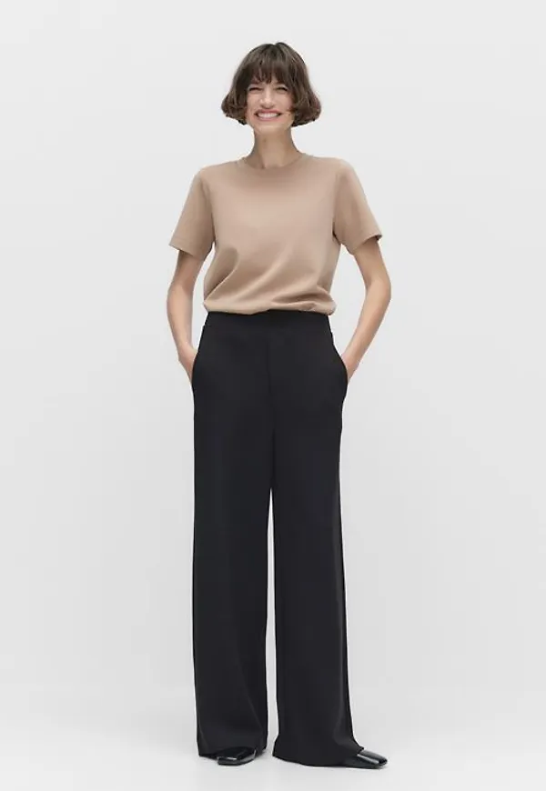 MQ Marqet Inwear Gincetteiw Pant Kostymbyxor Black Dam S