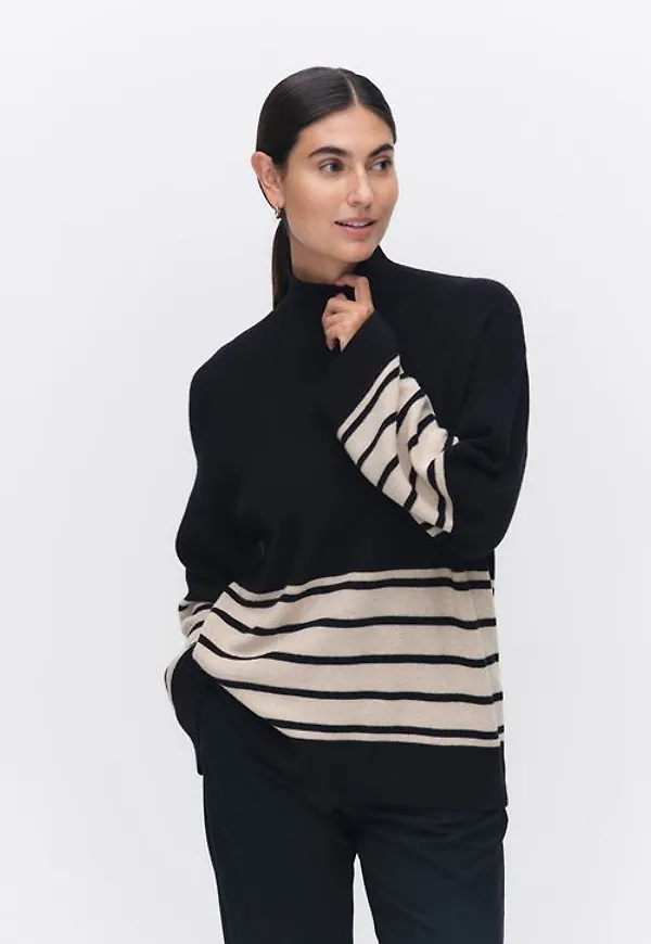 InWear Gitteliw pullover Stickade tröjor