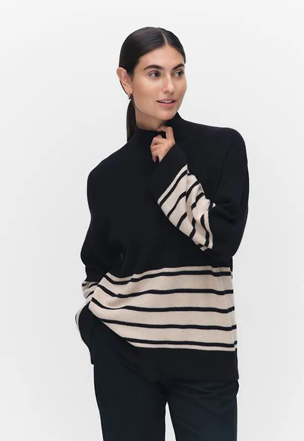 InWear Gitteliw pullover Stickade tröjor