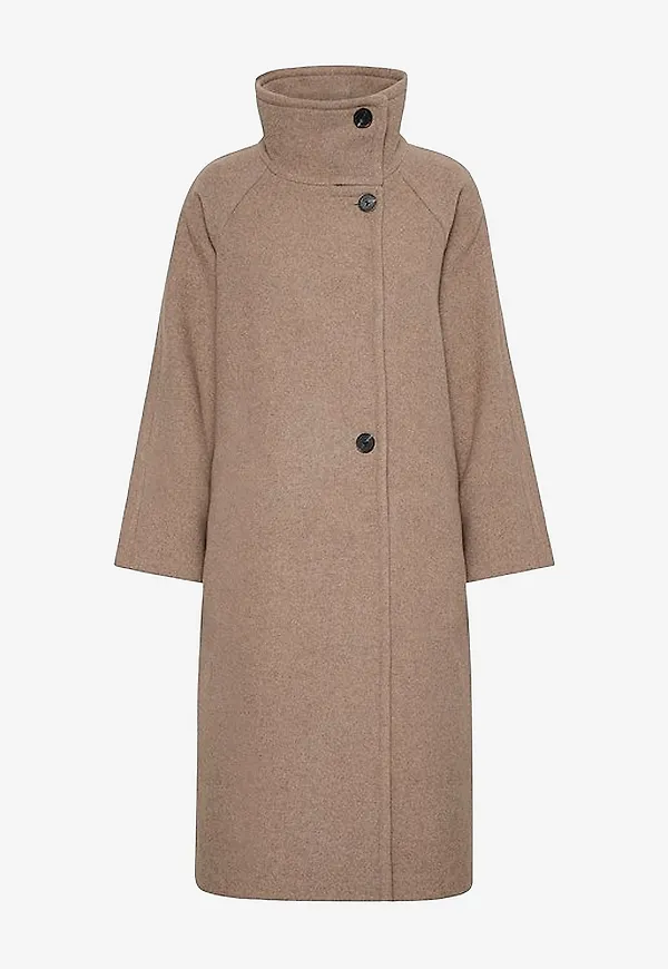 InWear - Kappa ThoraIW Collar Coat - Grå
