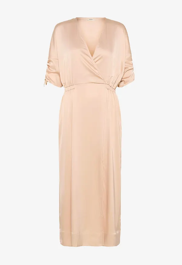 InWear - Klänning Lakeiw Fake Wrap Dress - Beige