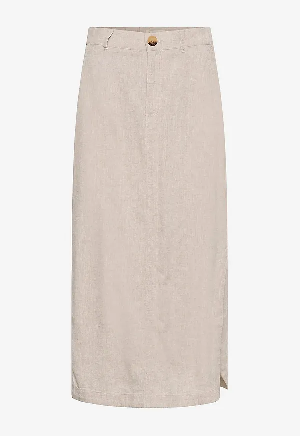 InWear - Linnekjol RimoneIW Skirt - Vit