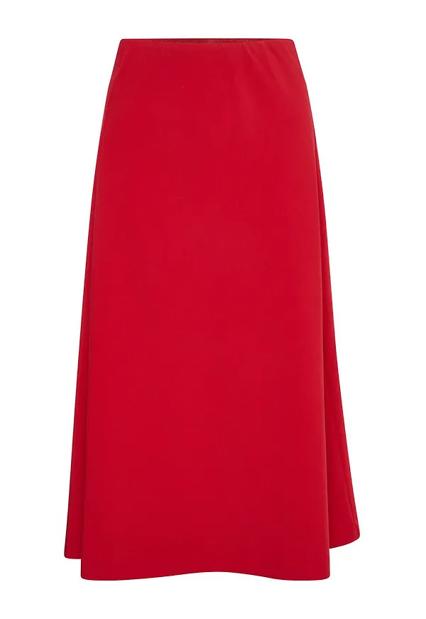 InWear Midi Skirts Röd, Dam