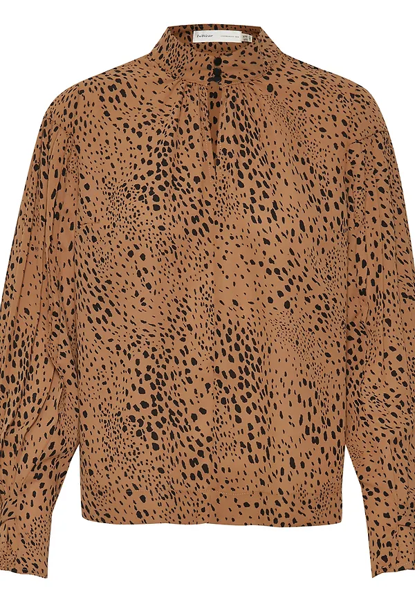InWear Polomaiw blouse Brun, Dam
