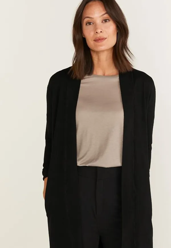 MQ Marqet Inwear Renee Cardigan Koftor & Cardigans Black Dam XS