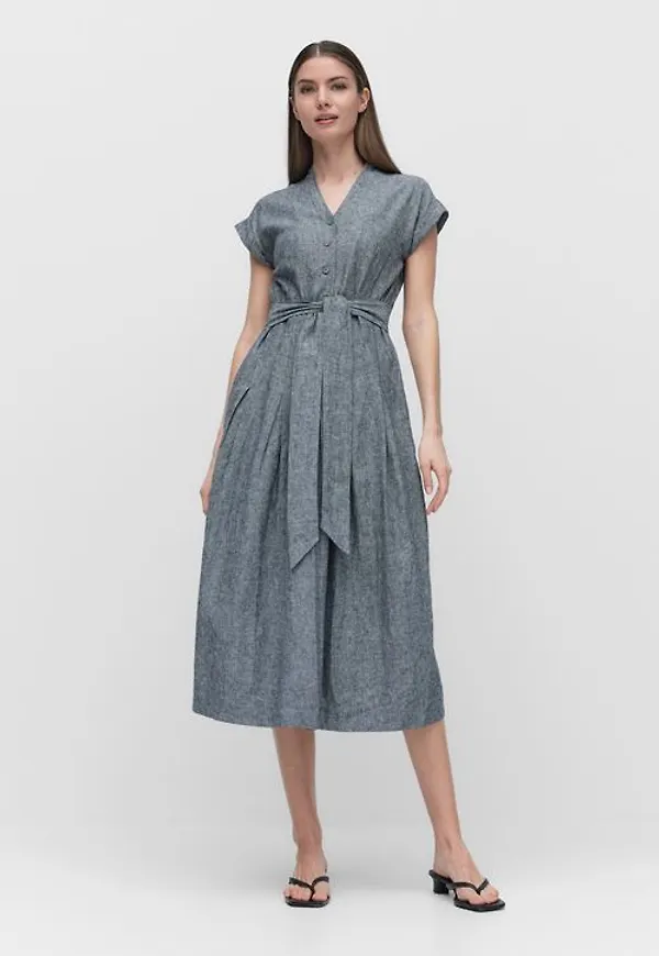 InWear Rimoneiw dress Klänningar MARINE BLUE MEL Dam 36