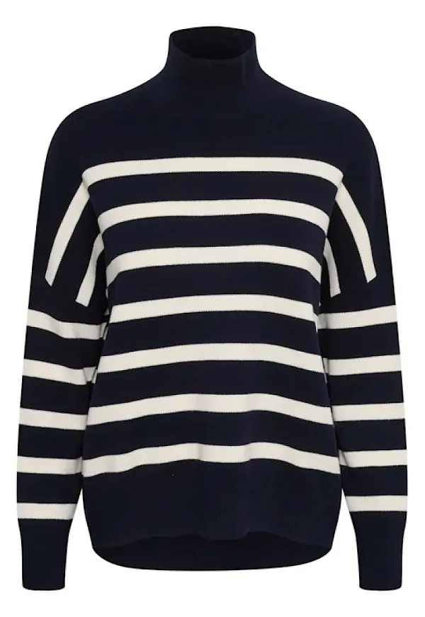 InWear Rullkrage Blå, Dam