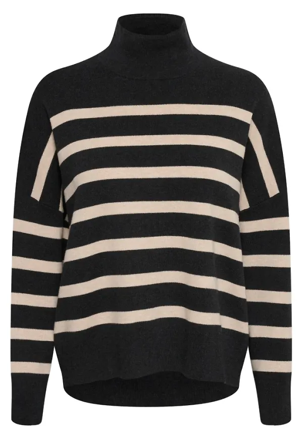InWear Rullkrage Svart, Dam