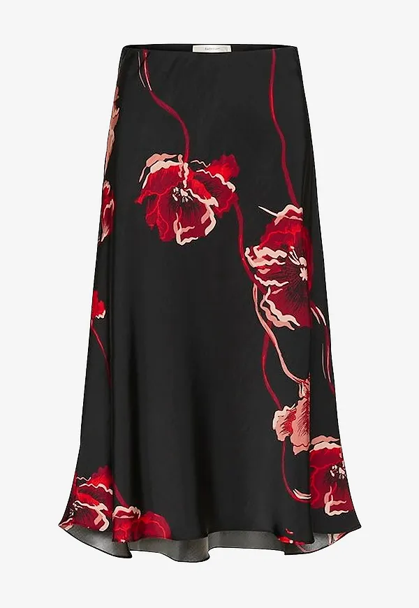 InWear - Satinkjol DawnIW - Svart