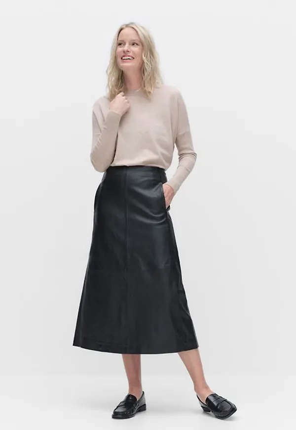 MQ Marqet Inwear Uriyaiw Skirt Maxikjol Black Dam 36