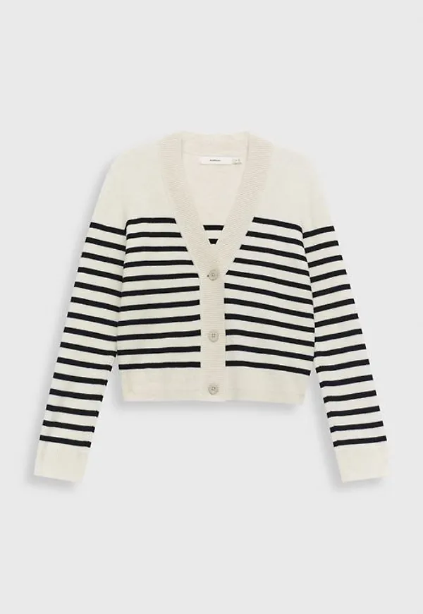 InWear Wallisiw cardigan Tröjor BLACK STRIPE Dam S