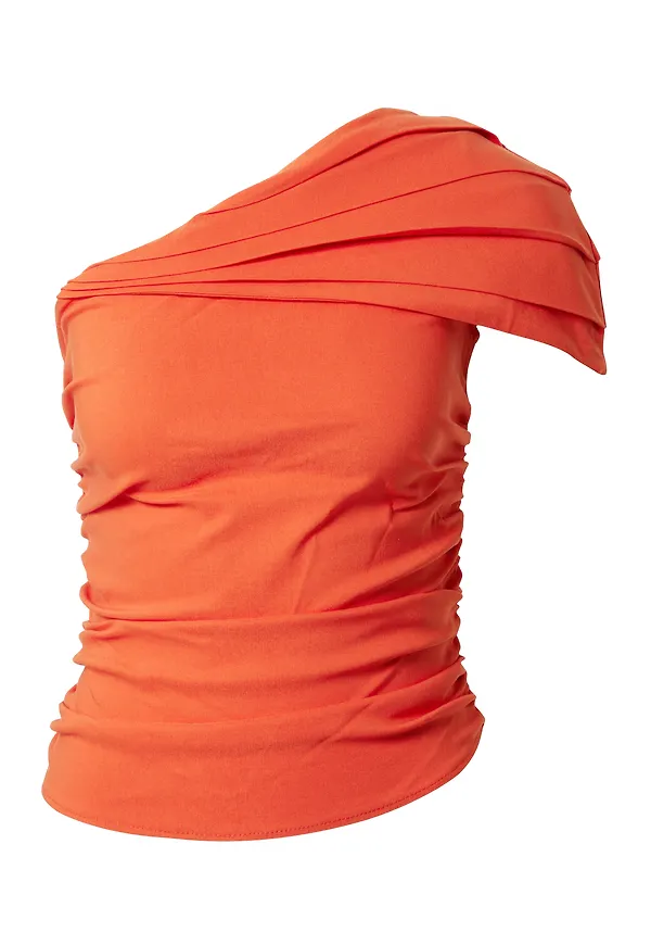 Ipekyol Blus orangeröd