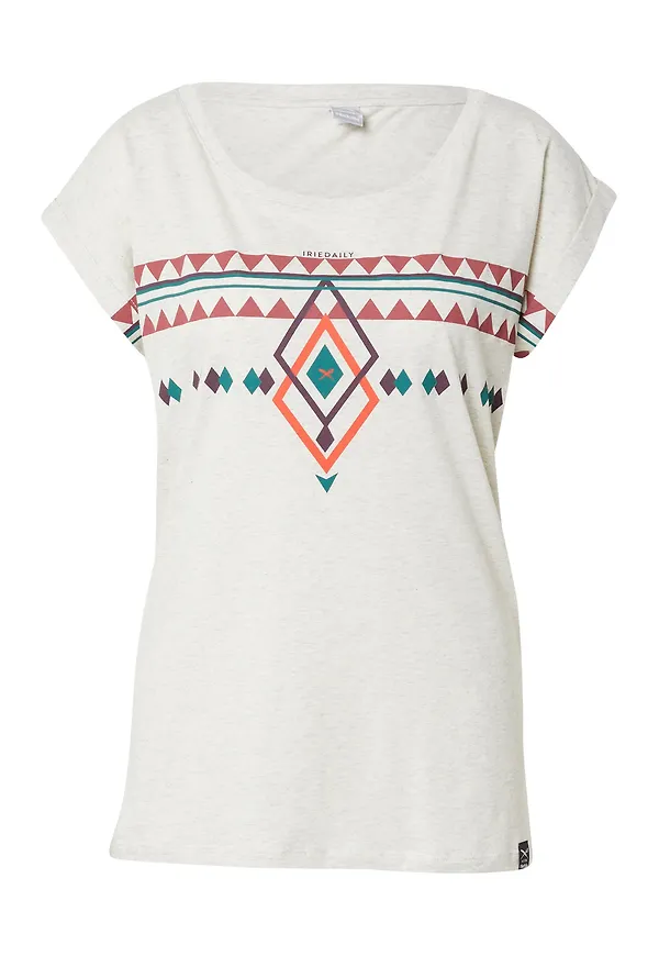 Iriedaily T-shirt 'Hopi' beige / blandade färger