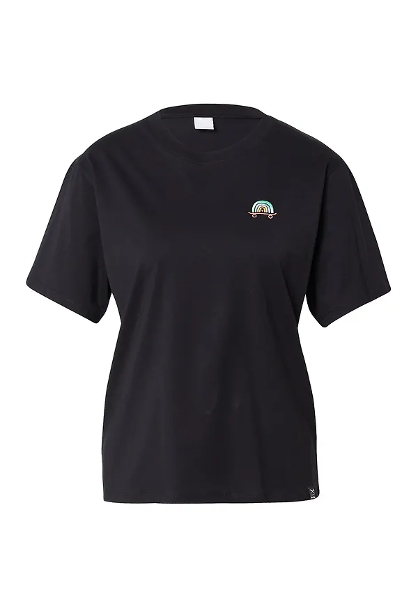 Iriedaily T-shirt turkos / mint / gammalrosa / svart