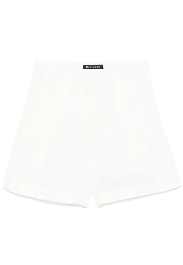 Iris Von Arnim linneshorts - Vit