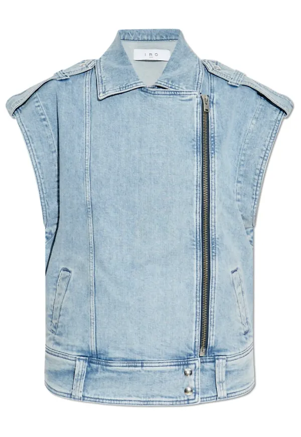 Iro, Jacka, Dam, M, Denim, Denimväst Ynesa