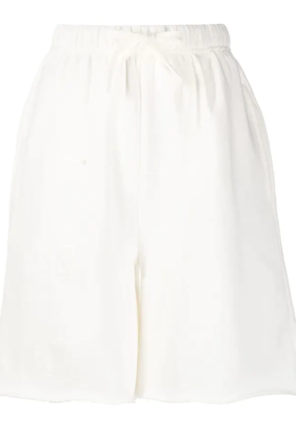 IRO Joela shorts med logotyp - Vit