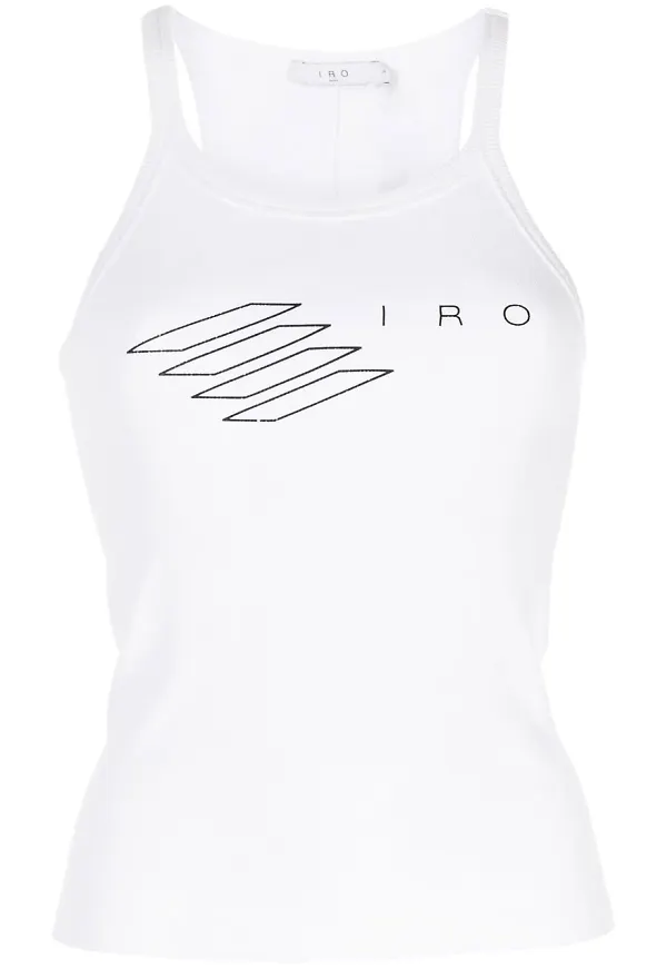 IRO linne med logotyp - Vit
