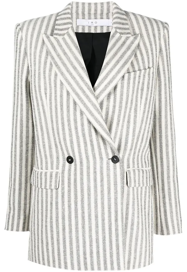 IRO Ollan randig blazer - Neutral
