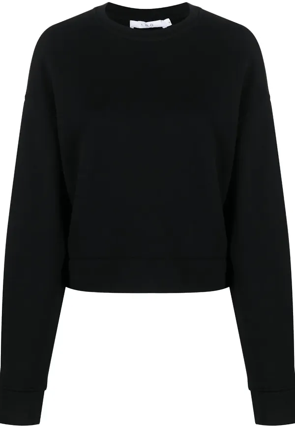 IRO sweatshirt med logotyp - Svart