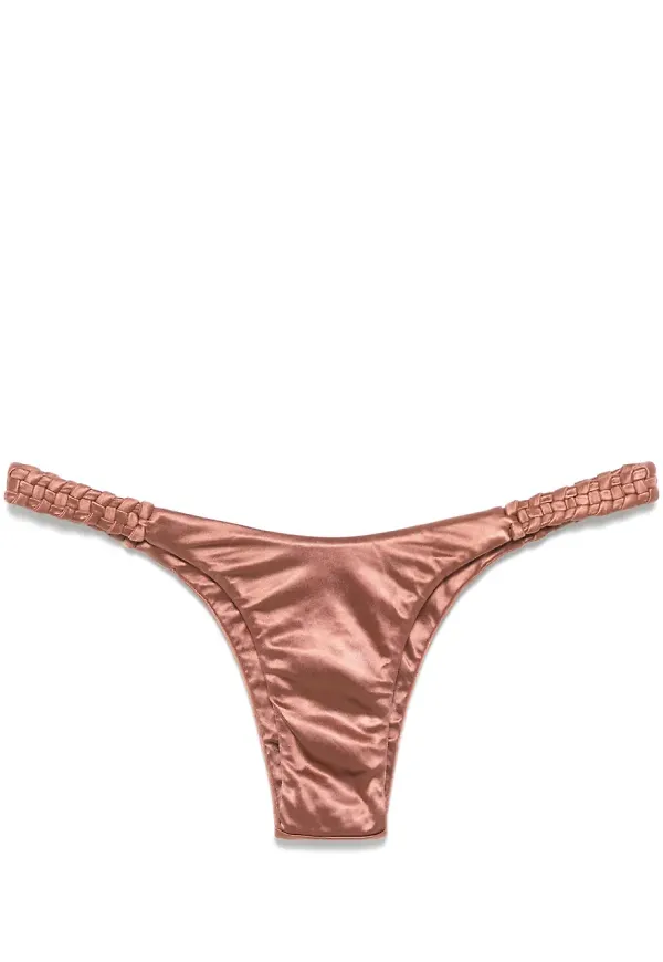 Isa Boulder Highweave bikinitrosor - Brun