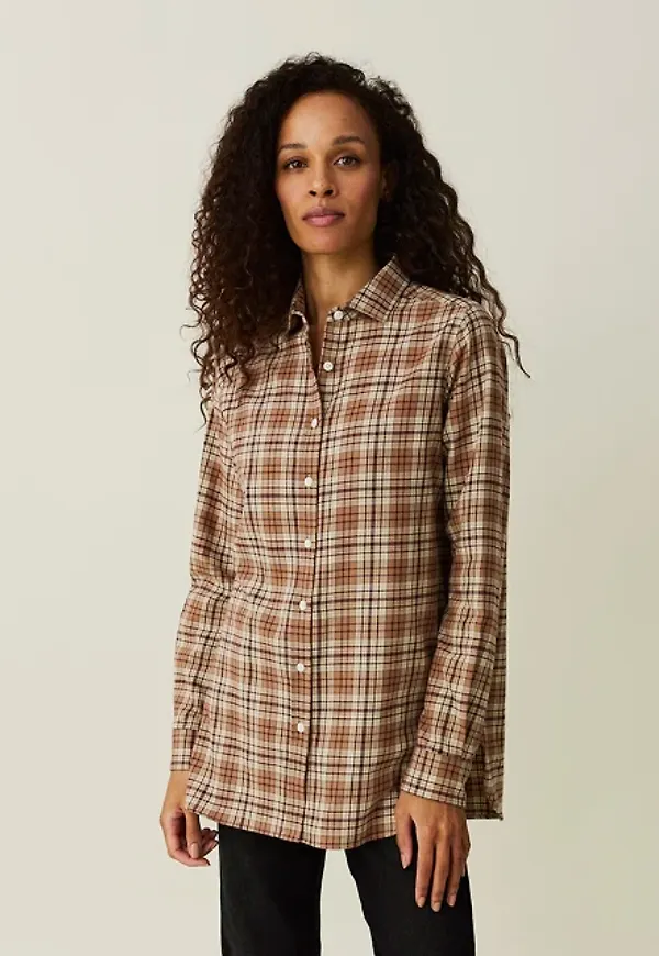 Isa Organic Cotton Flannel Shirt